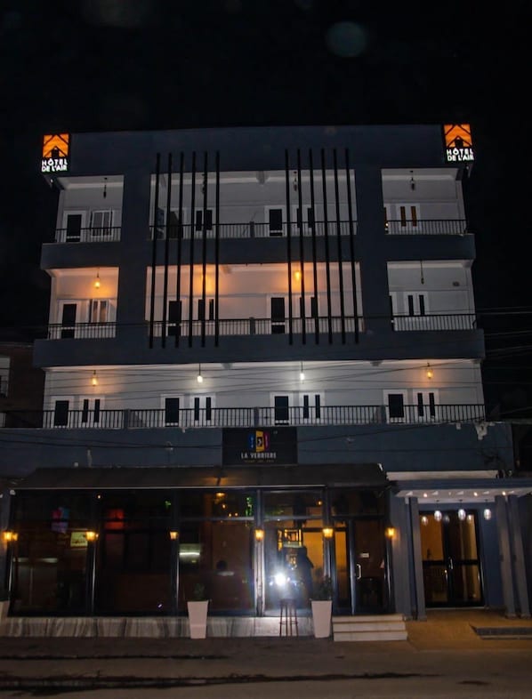 Front of property - evening/night