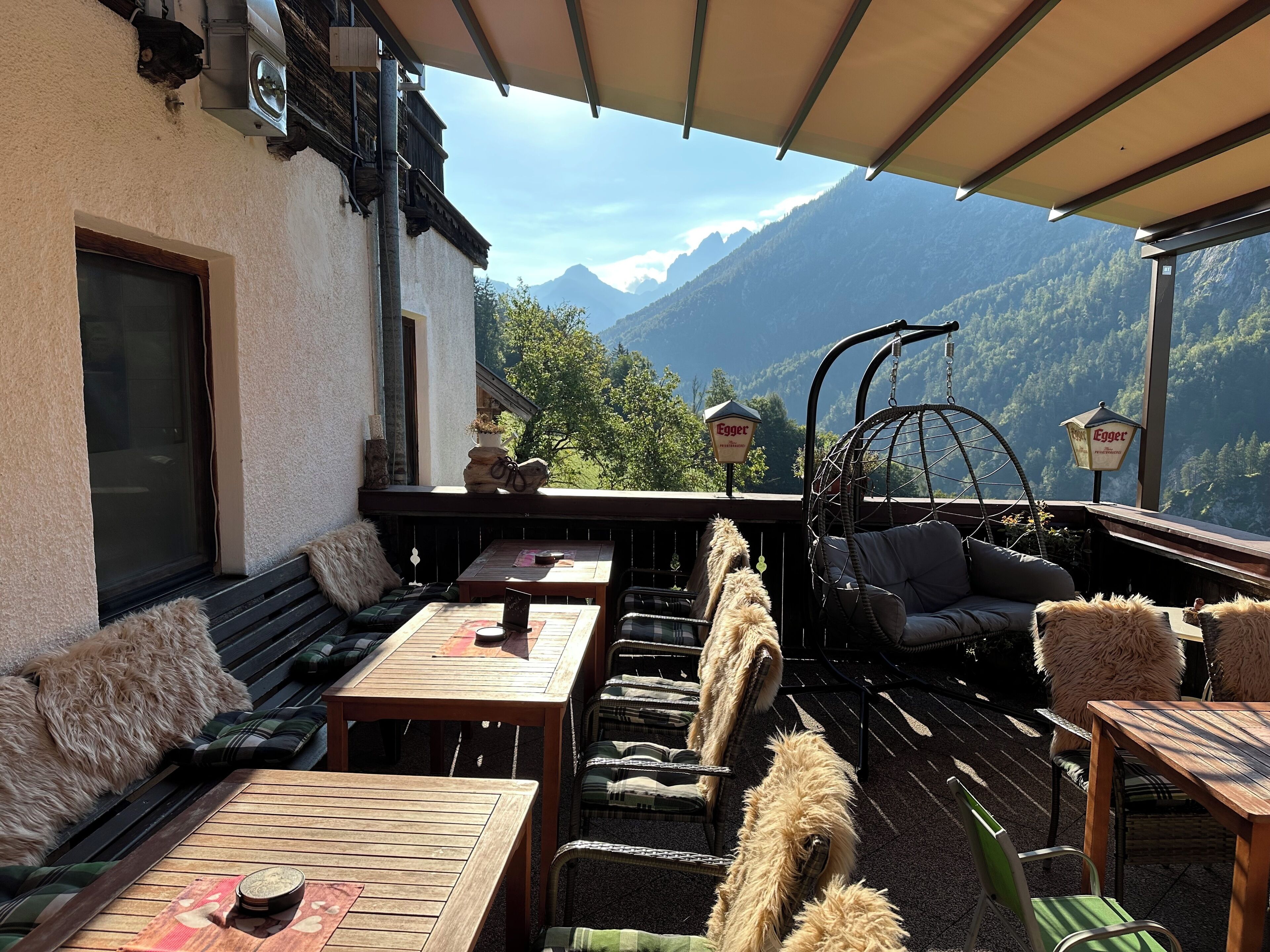 Fassade der Unterkunft