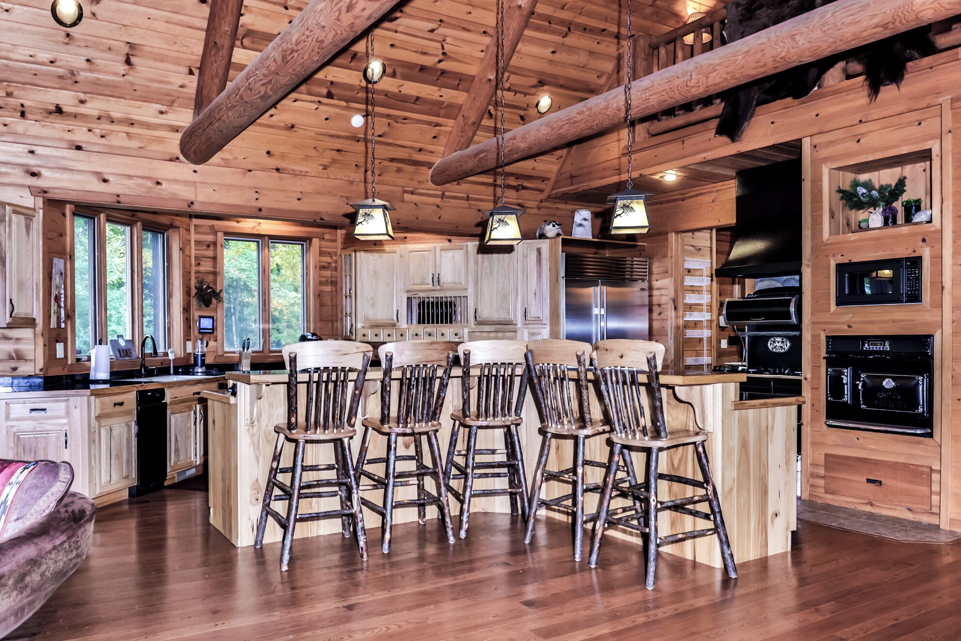 ثلاجة، ميكروويف، فرن، موقد طهي مسطح