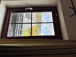 Kamer, 1 twee- of 2 eenpersoonsbedden, uitzicht op bergen | Uitzicht op de bergen