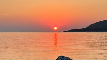 Beach nearby, white sand