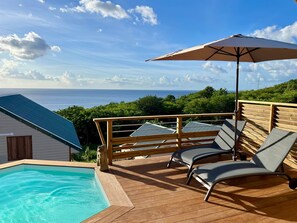 Terrace/patio - Villa Saint-Barth (Bouillante)