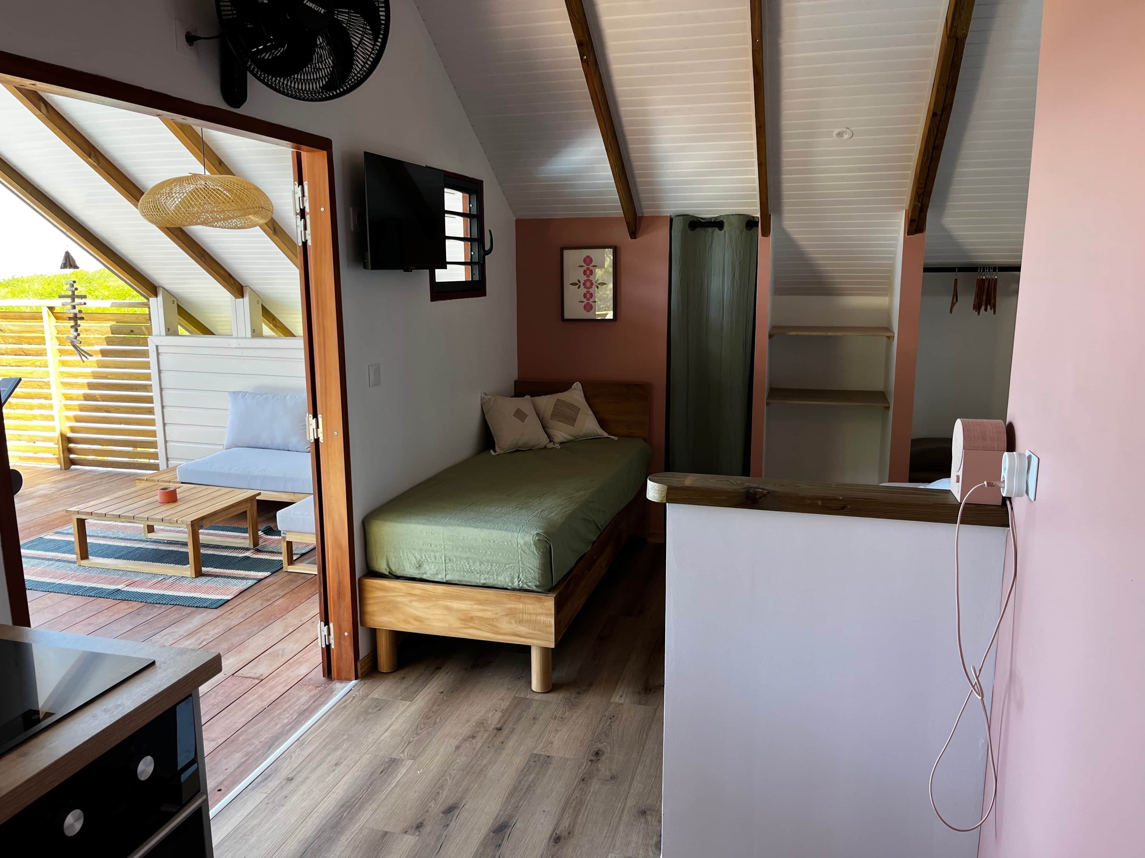 1 bedroom, iron/ironing board, free WiFi, bed sheets