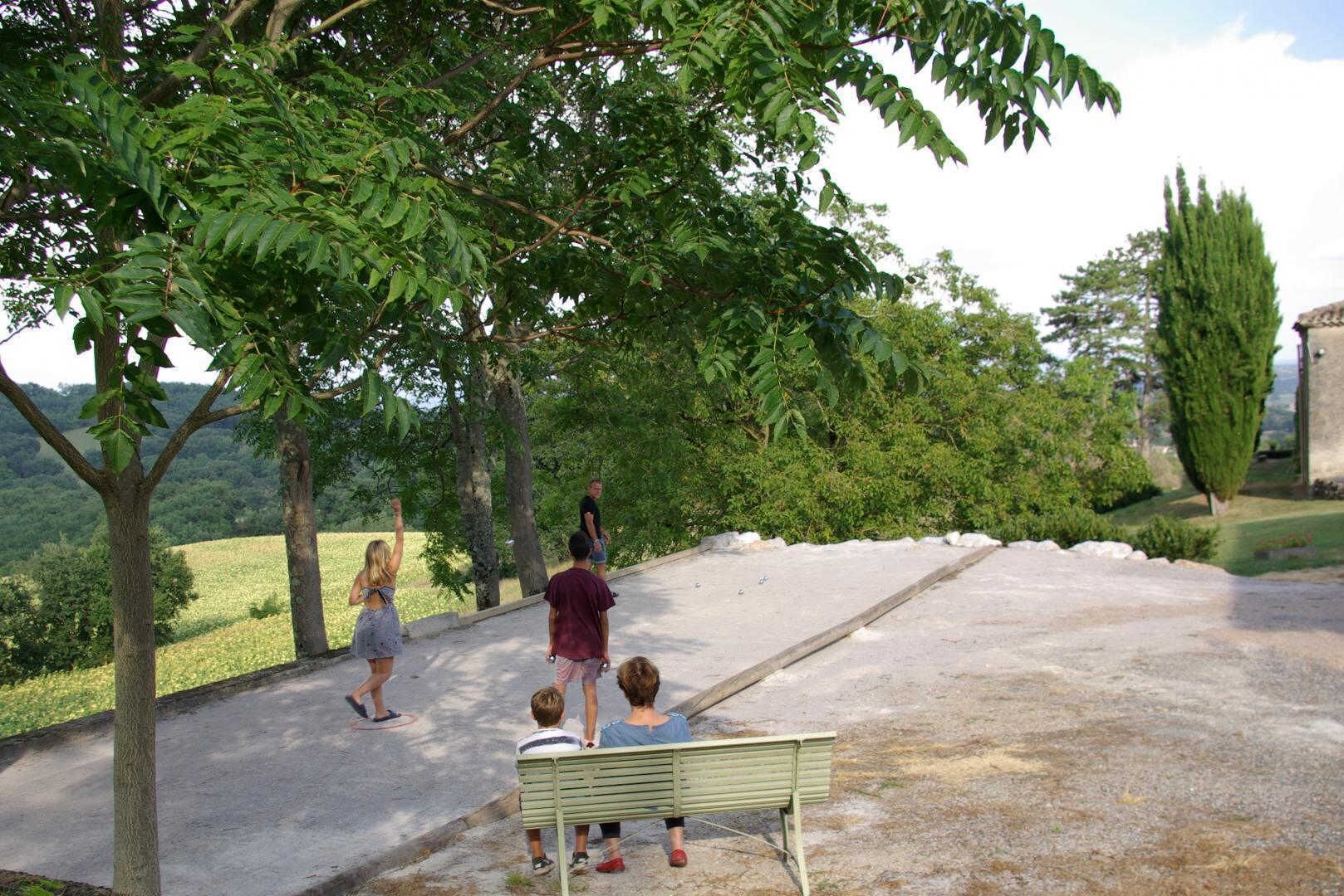 Enceinte de l’hébergement