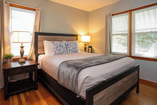 House, Multiple Beds, Patio, Garden View (Cozy Corner House) | 3 bedrooms, individually decorated, individually furnished, bed sheets