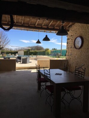 Opções para refeição ao ar livre