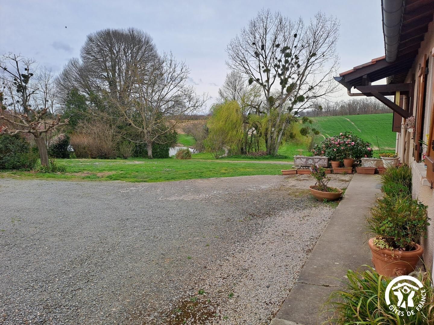 Enceinte de l’hébergement