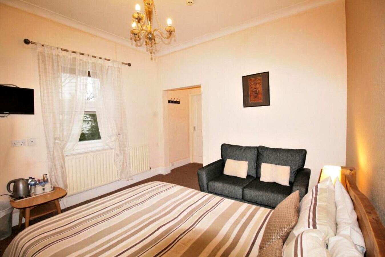 1 Schlafzimmer, Bügeleisen/Bügelbrett, kostenloses WLAN, Bettwäsche