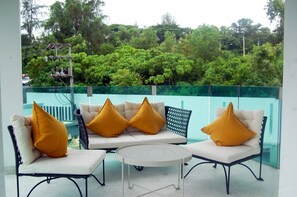 Condo, 1 Bedroom, Accessible, Smoking | Balcony - Twin Sands Private Apartment, Phuket (Patong)