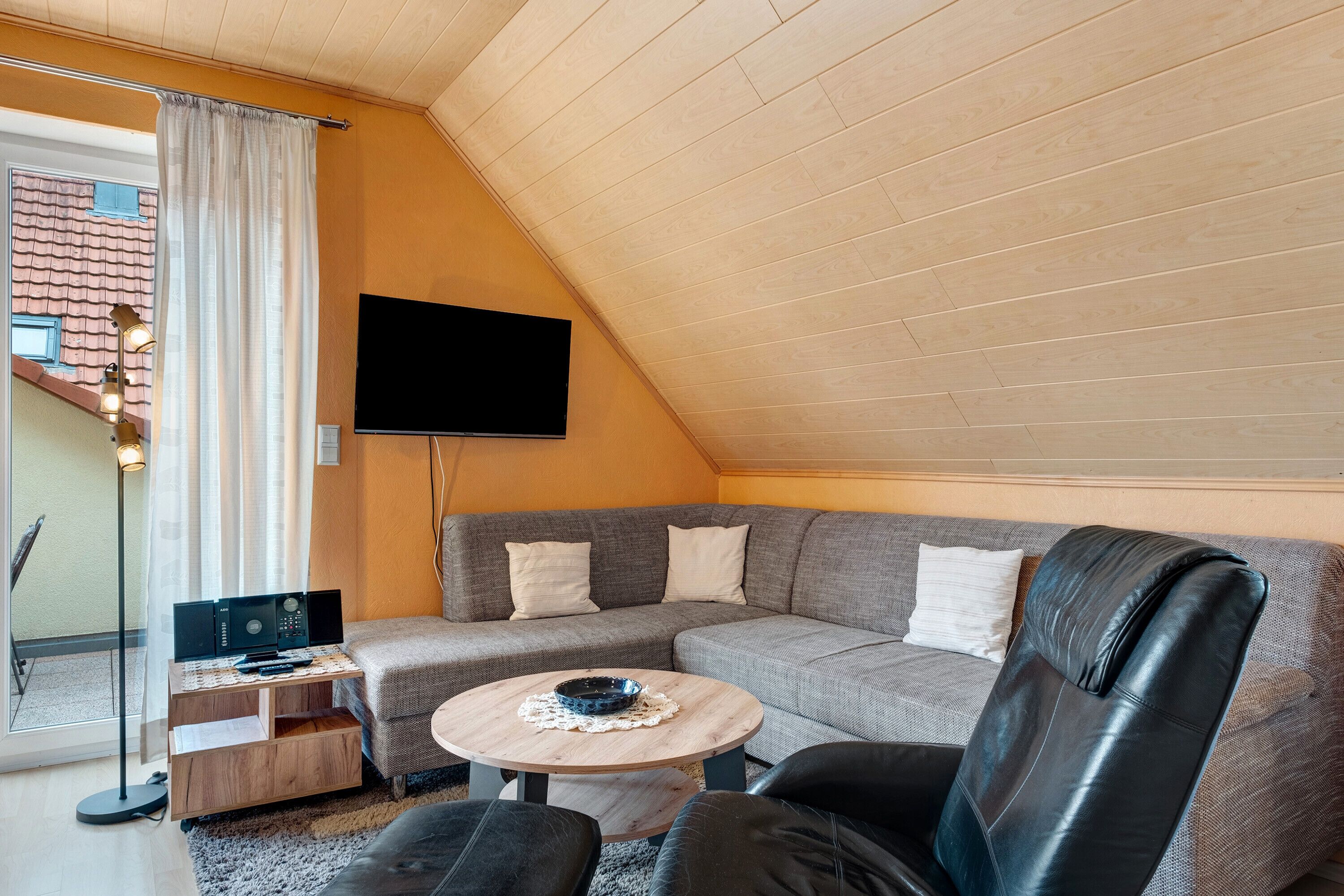 Fernseher, Stereoanlage