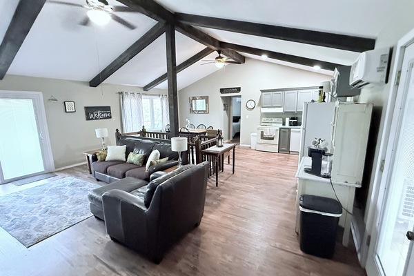 Main living room upstairs.
