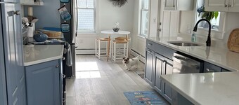 4-bedroom house in charming York w/ some ocean views & easy walk to beaches.