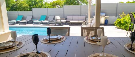 Opções para refeição ao ar livre