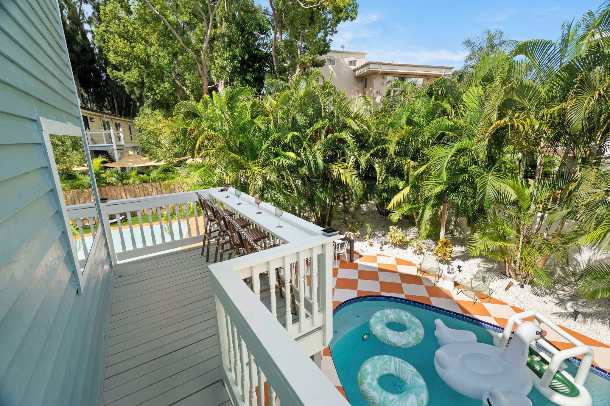 Overnattingsstedets uteområder