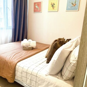 2 soverom, strykejern/-brett, wi-fi og sengetøy