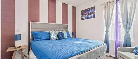 5 habitaciones, decoración personalizada y muebles diferentes