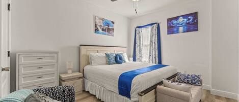 5 habitaciones, decoración personalizada y muebles diferentes