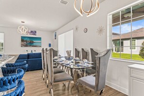 House, Multiple Beds, Patio, Garden View (Timeless Memories at Reunion Village) | Dining