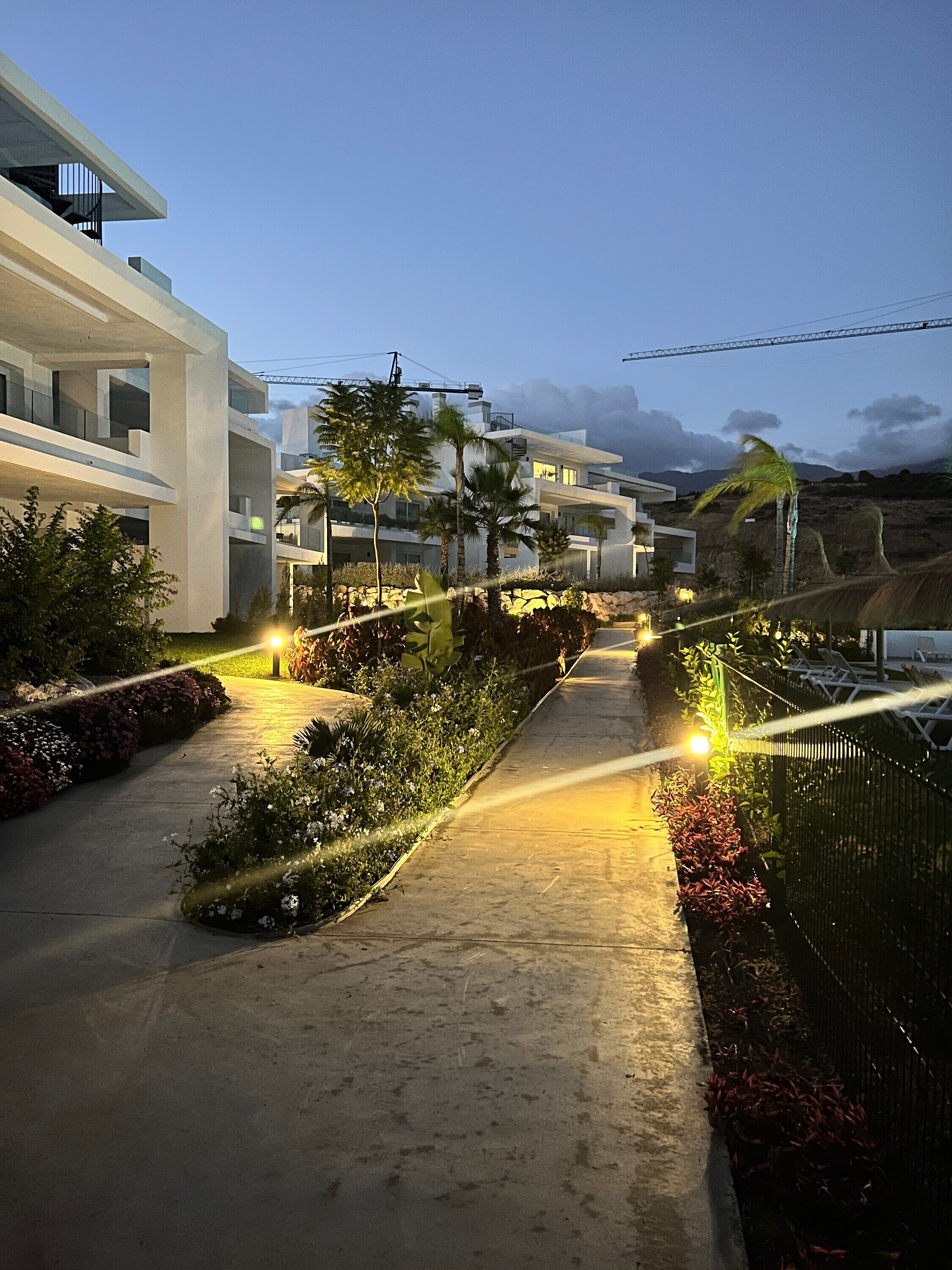 Overnattingsstedets uteområder