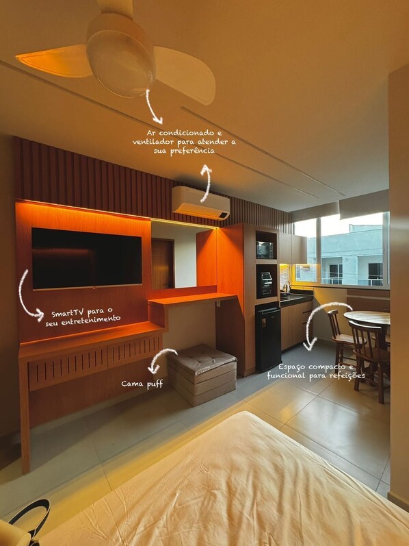 Laptop workspace, free WiFi - Flat Pé na Areia Iriri (Anchieta)