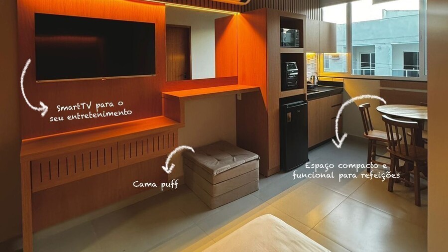 Flat Pé na Areia Iriri