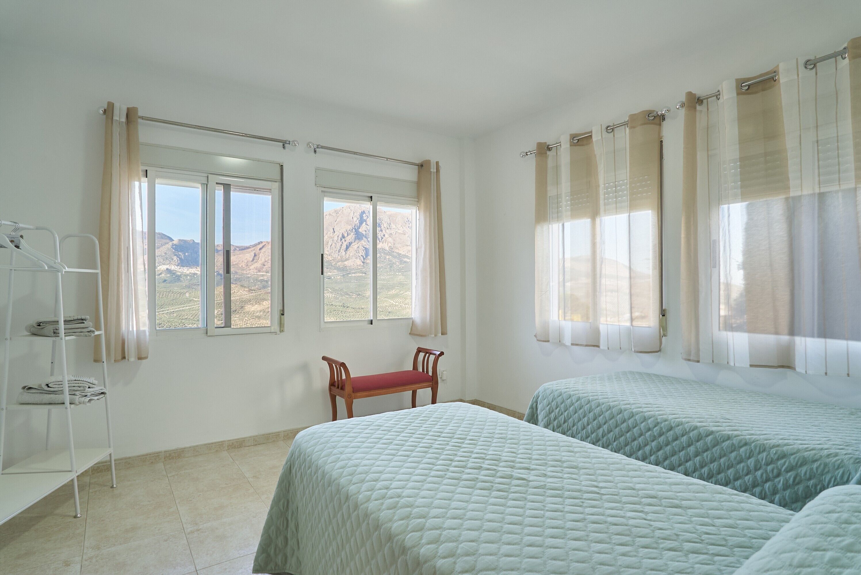 4 slaapkamers, beddengoed