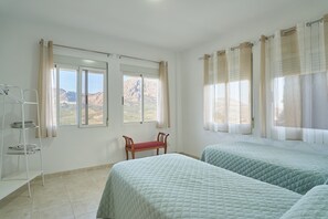 4 slaapkamers, beddengoed