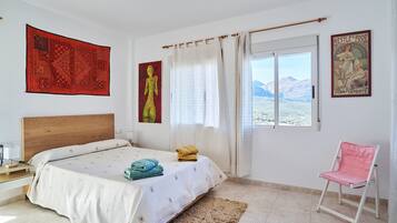 4 habitaciones y ropa de cama