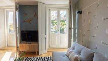 Comfort Apartment, River View | Blackout drapes, soundproofing, travel crib, free WiFi