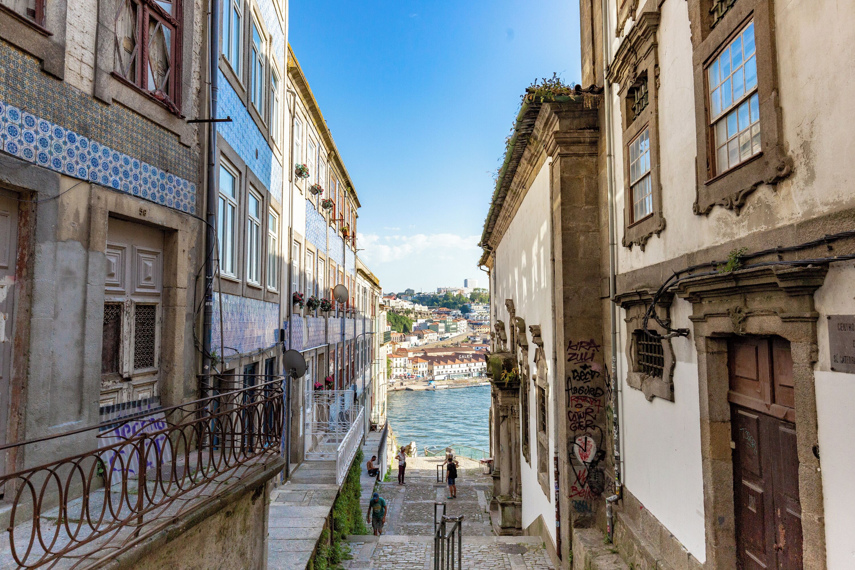 Apartemen Keluarga, pemandangan sungai | Teras/patio