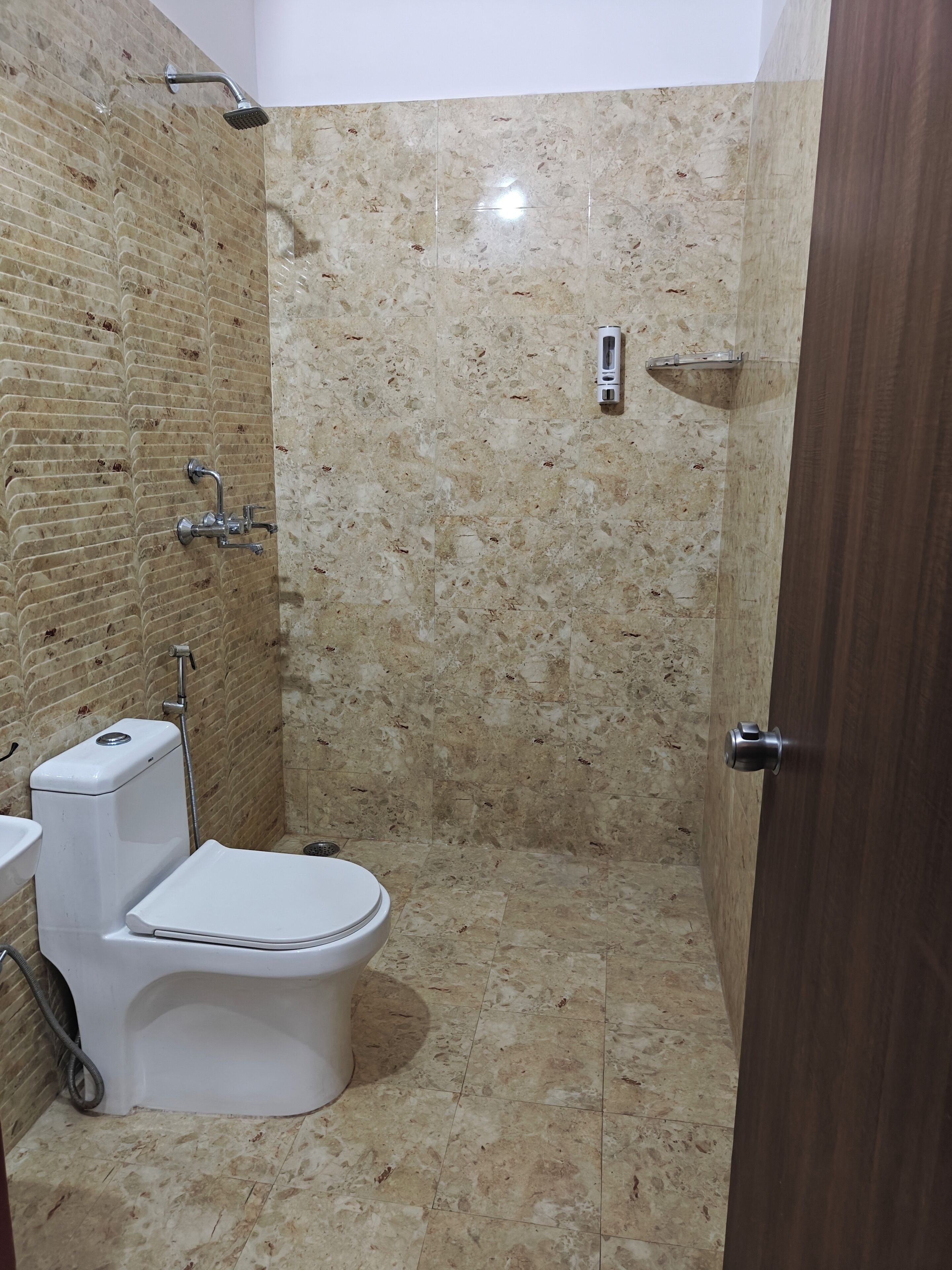 Towels, soap, toilet paper