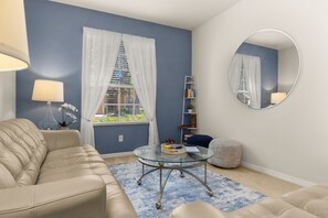 Smart TV, video games, table tennis, computer monitors