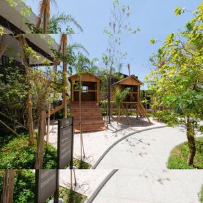 Enceinte de l’hébergement