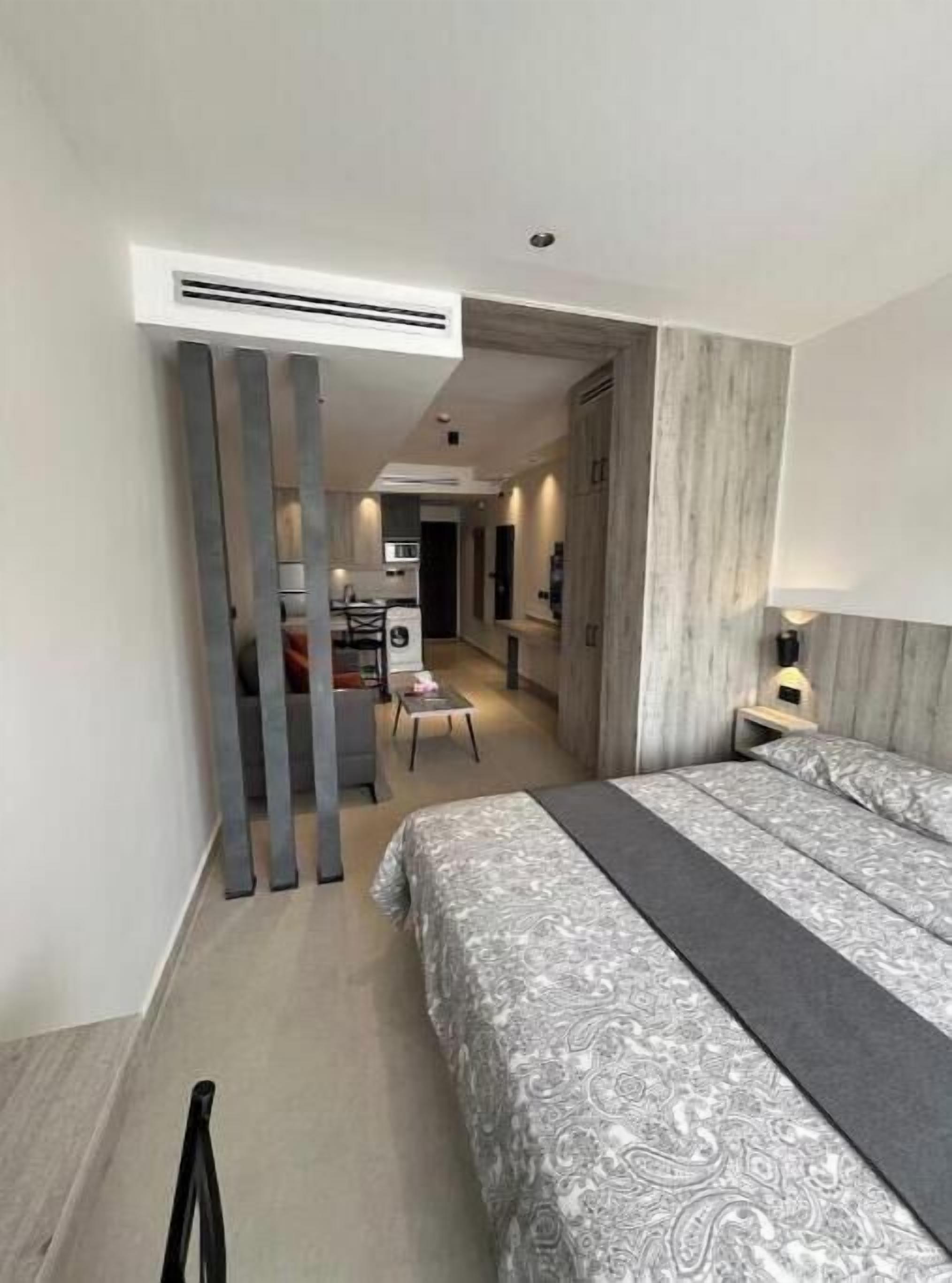 1 bedroom, internet, bed sheets