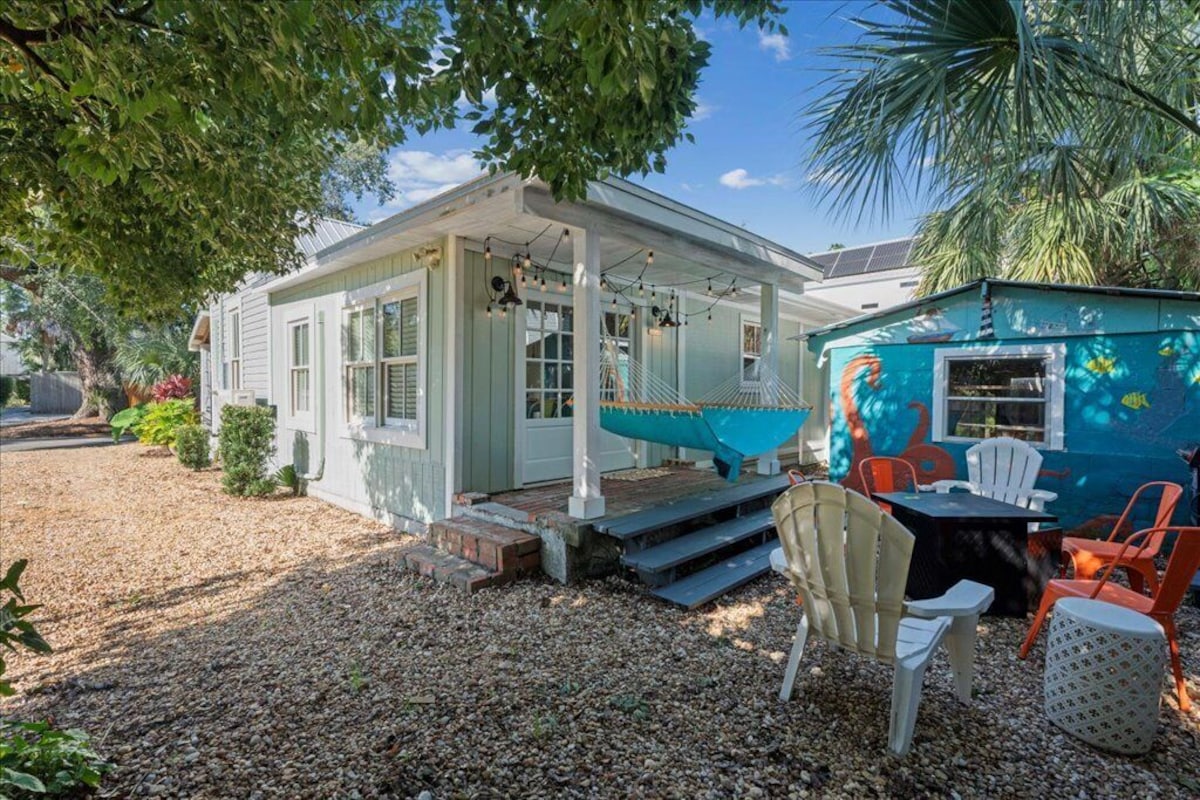 Photo 32 of Charming Cottage in St. Aug - Kids Room & Firepit