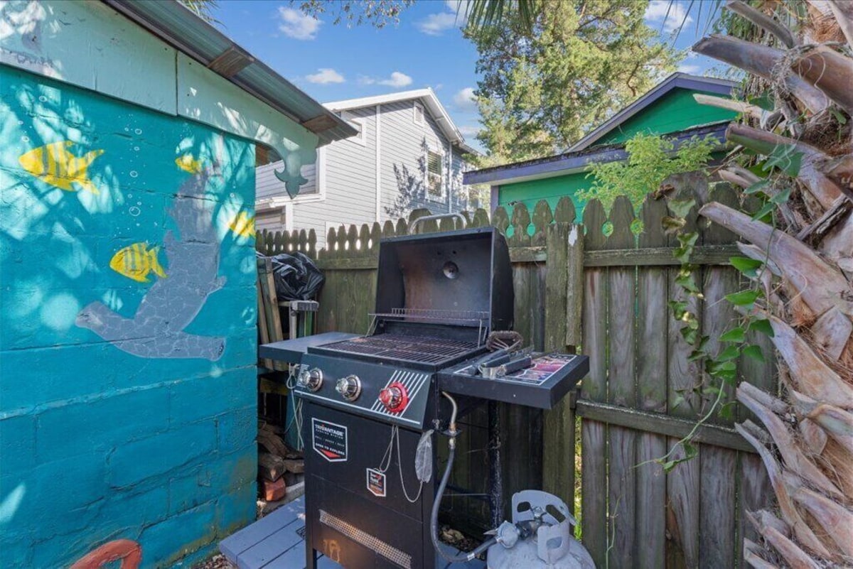 Photo 34 of Charming Cottage in St. Aug - Kids Room & Firepit