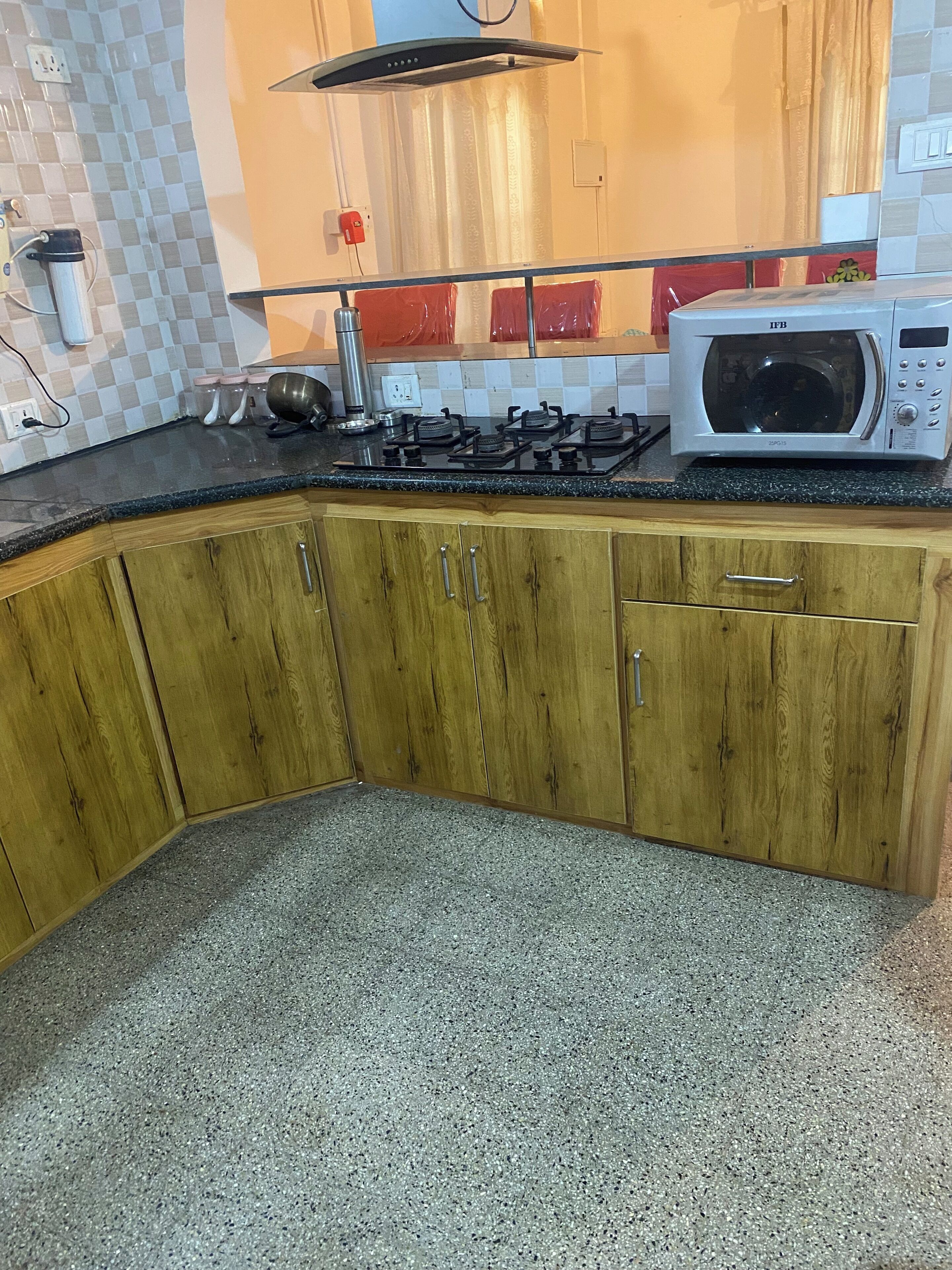 Microwave, oven, stovetop