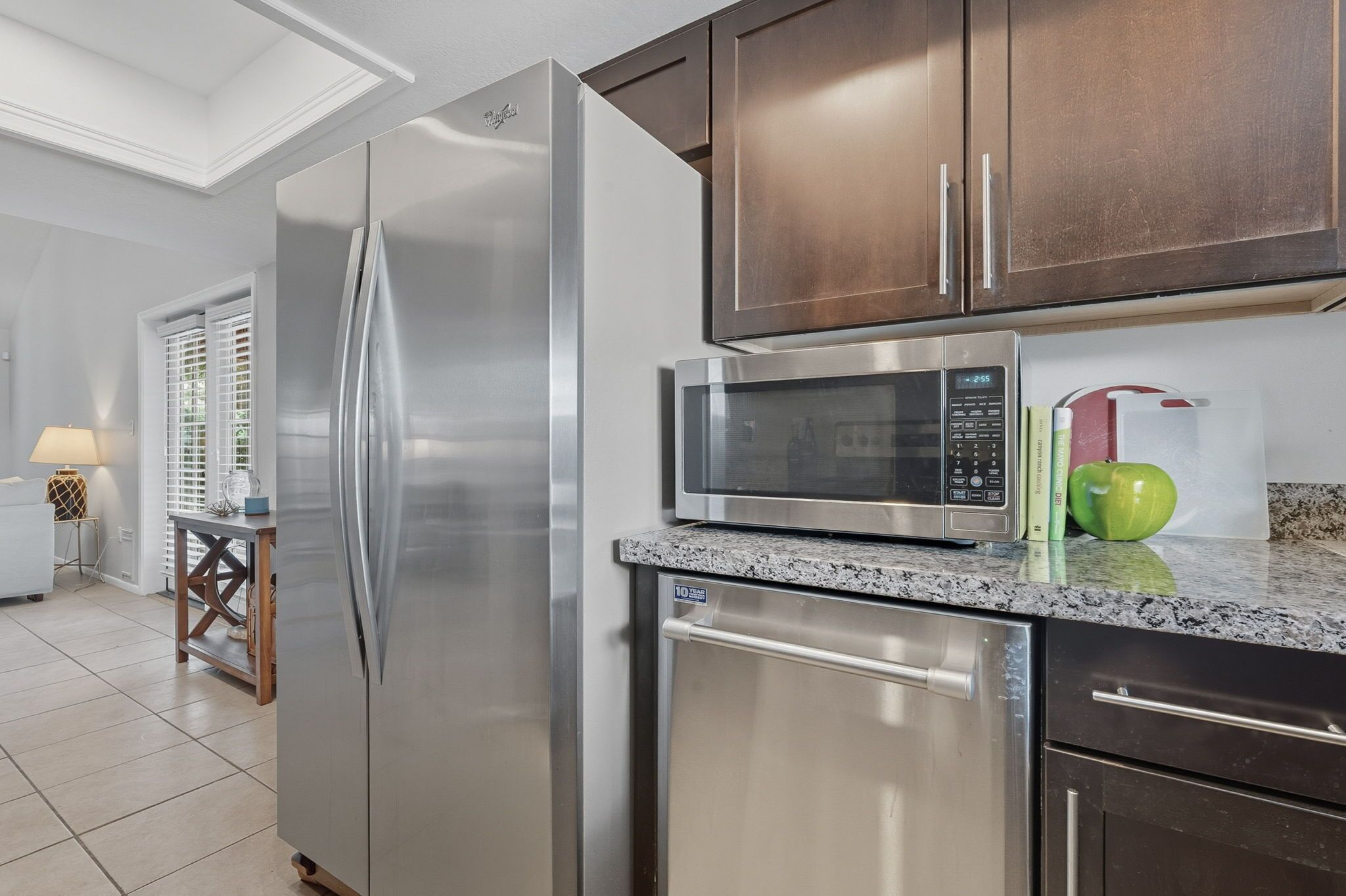 Microondas, horno, placa de cocina, lavavajillas