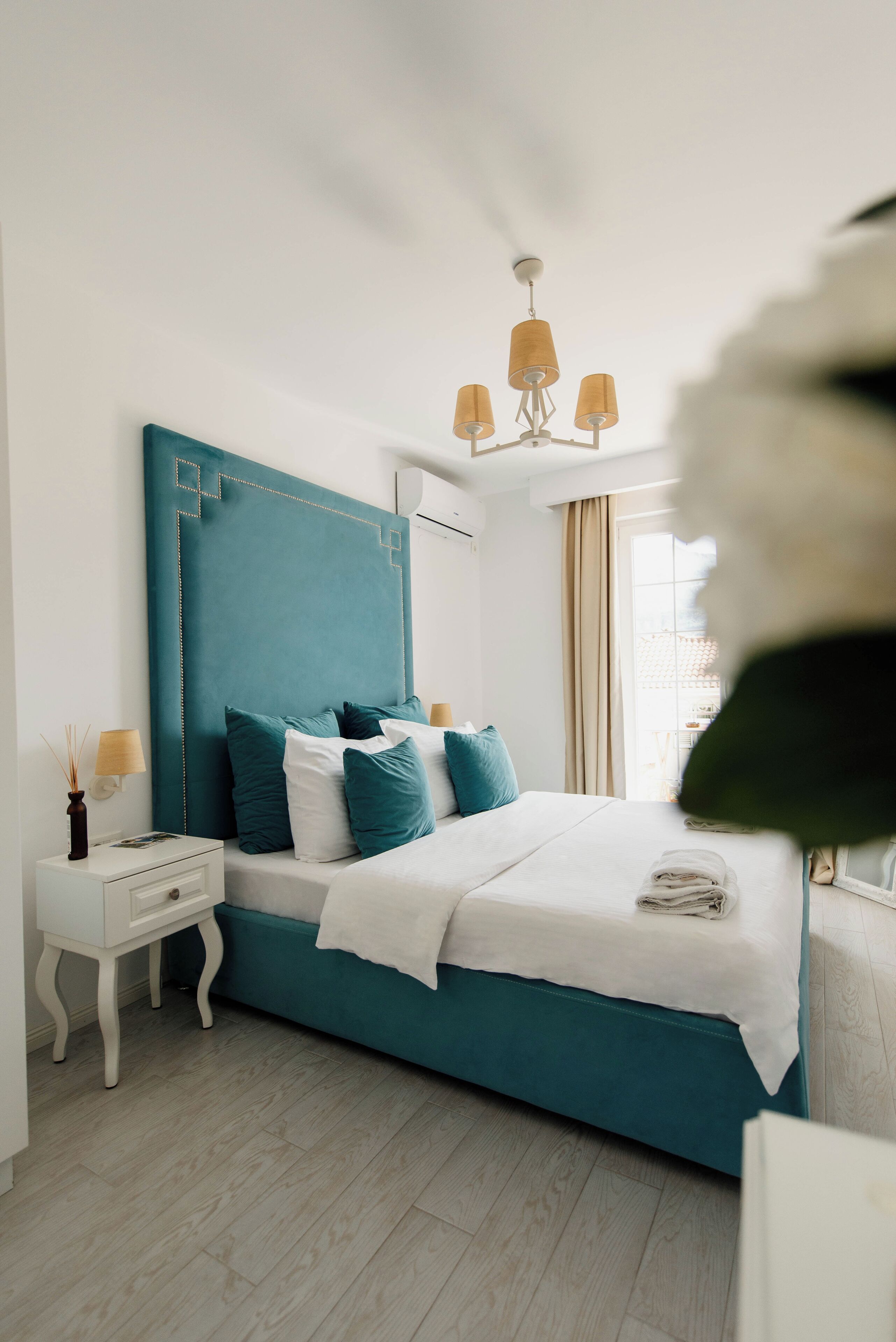 Estúdio design, varanda, vista para a cidade | Área de estar