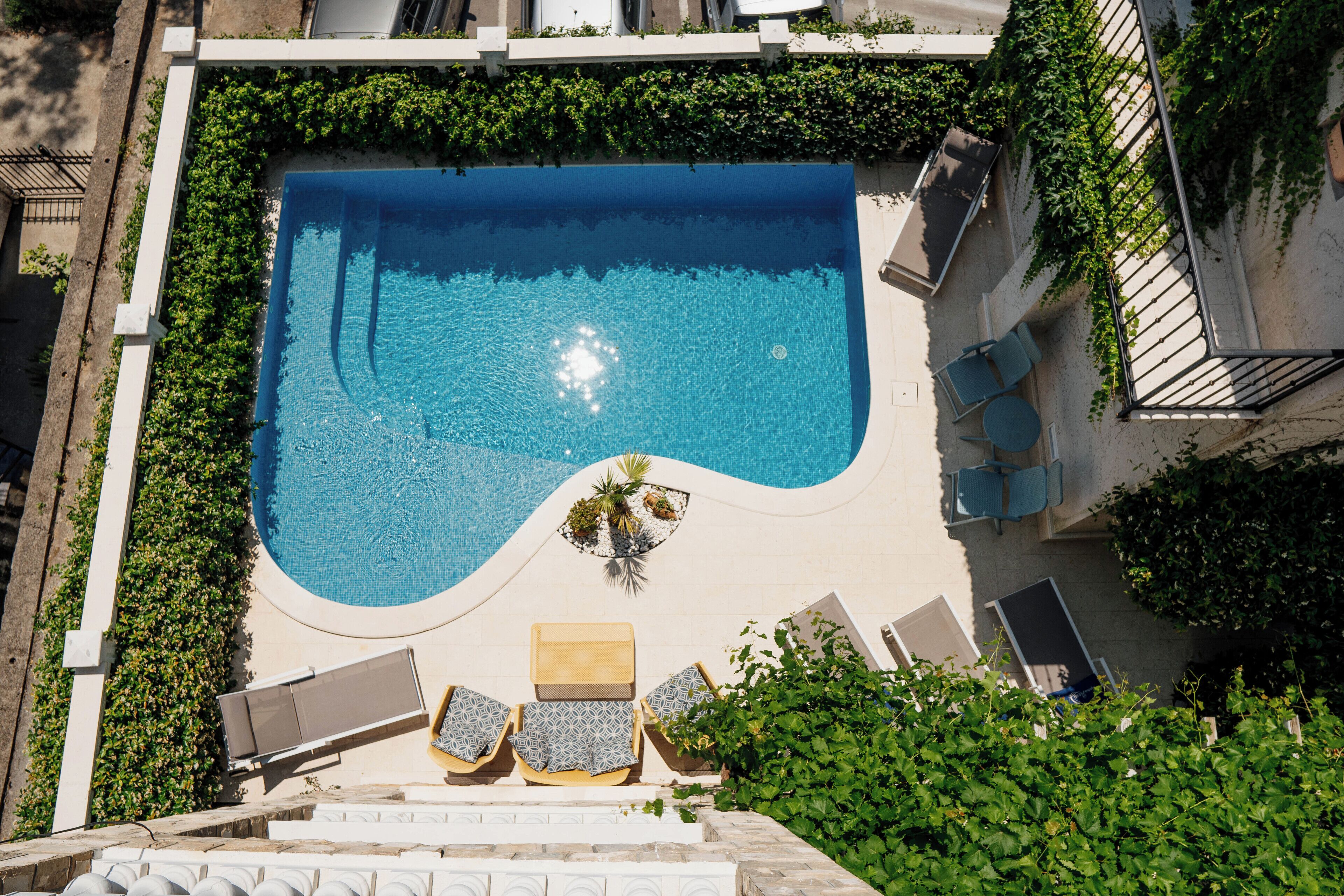 Alberca al aire libre 