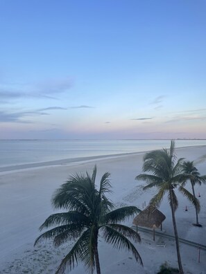 Na praia 