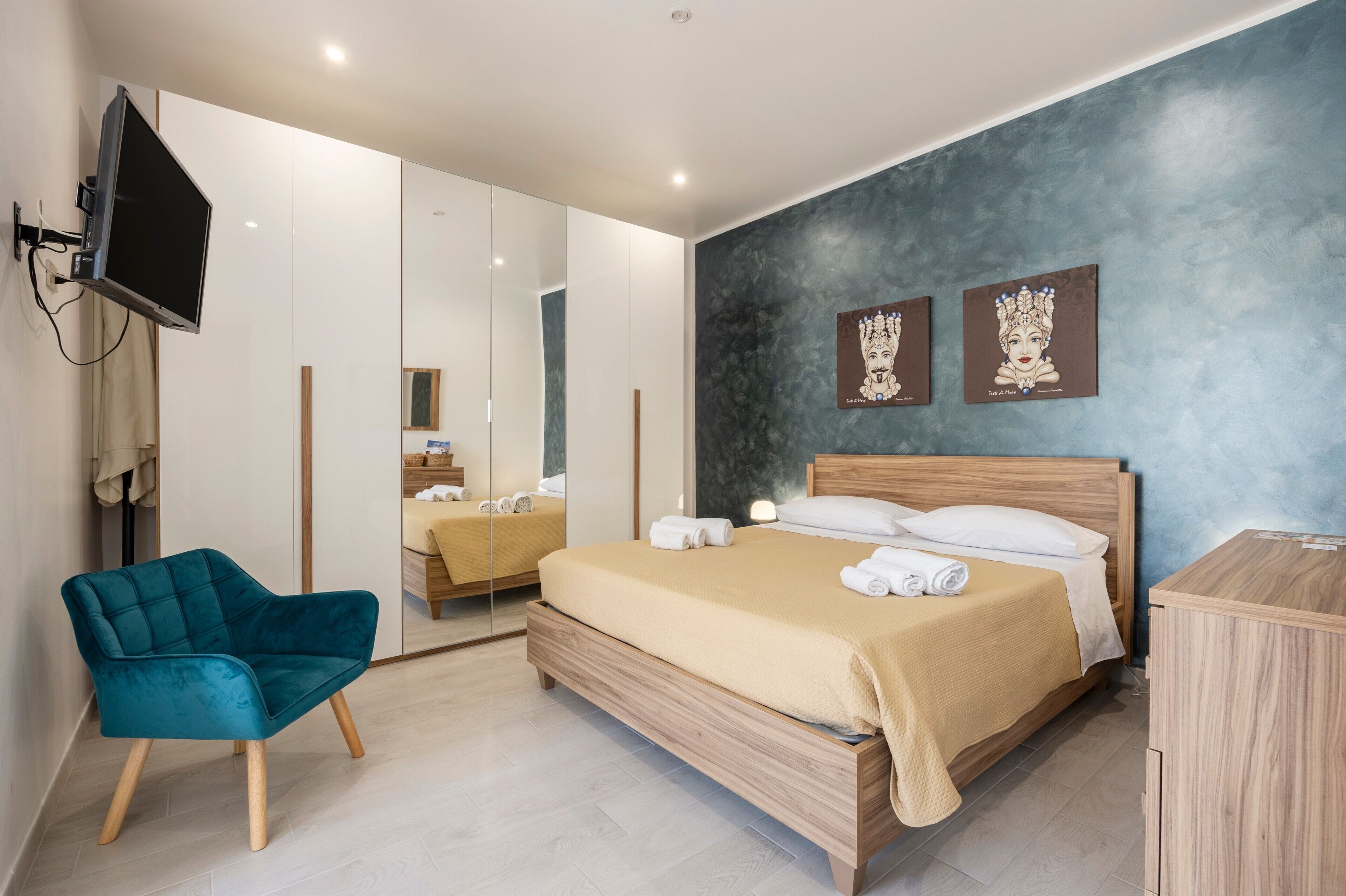 1 chambre, fer et planche à repasser, Wi-Fi, draps fournis