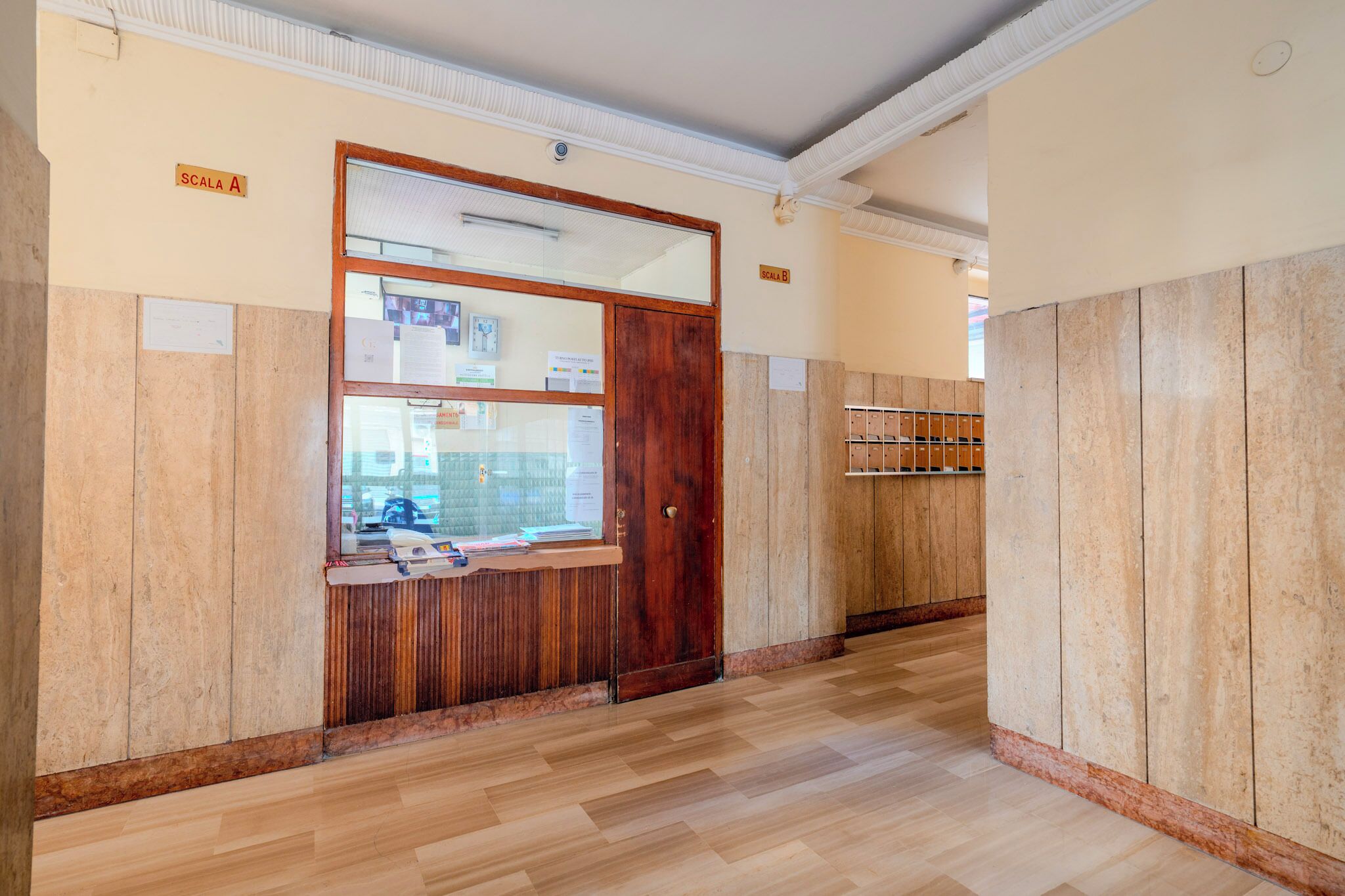 Majoituspaikan julkisivu