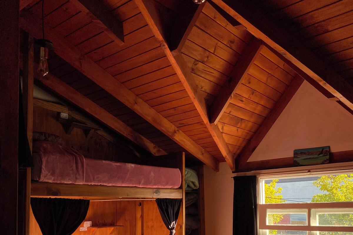 Blackout drapes, iron/ironing board, free WiFi