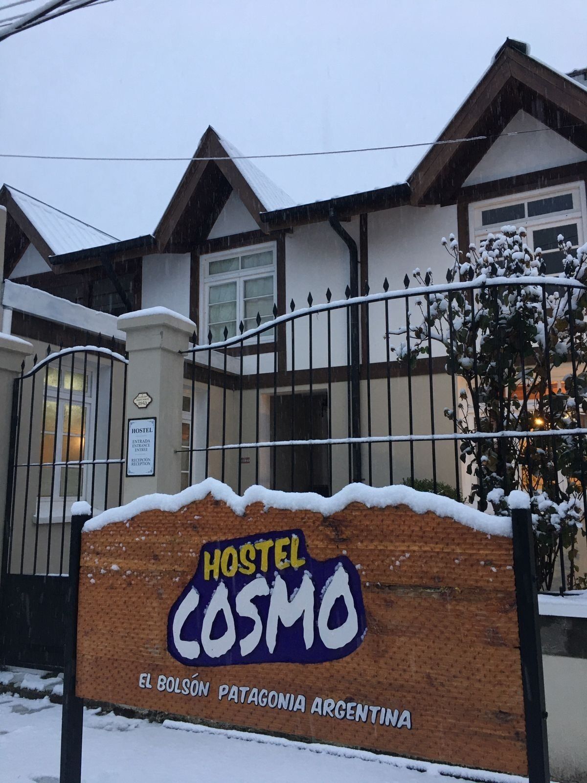 Façade de l’hébergement 