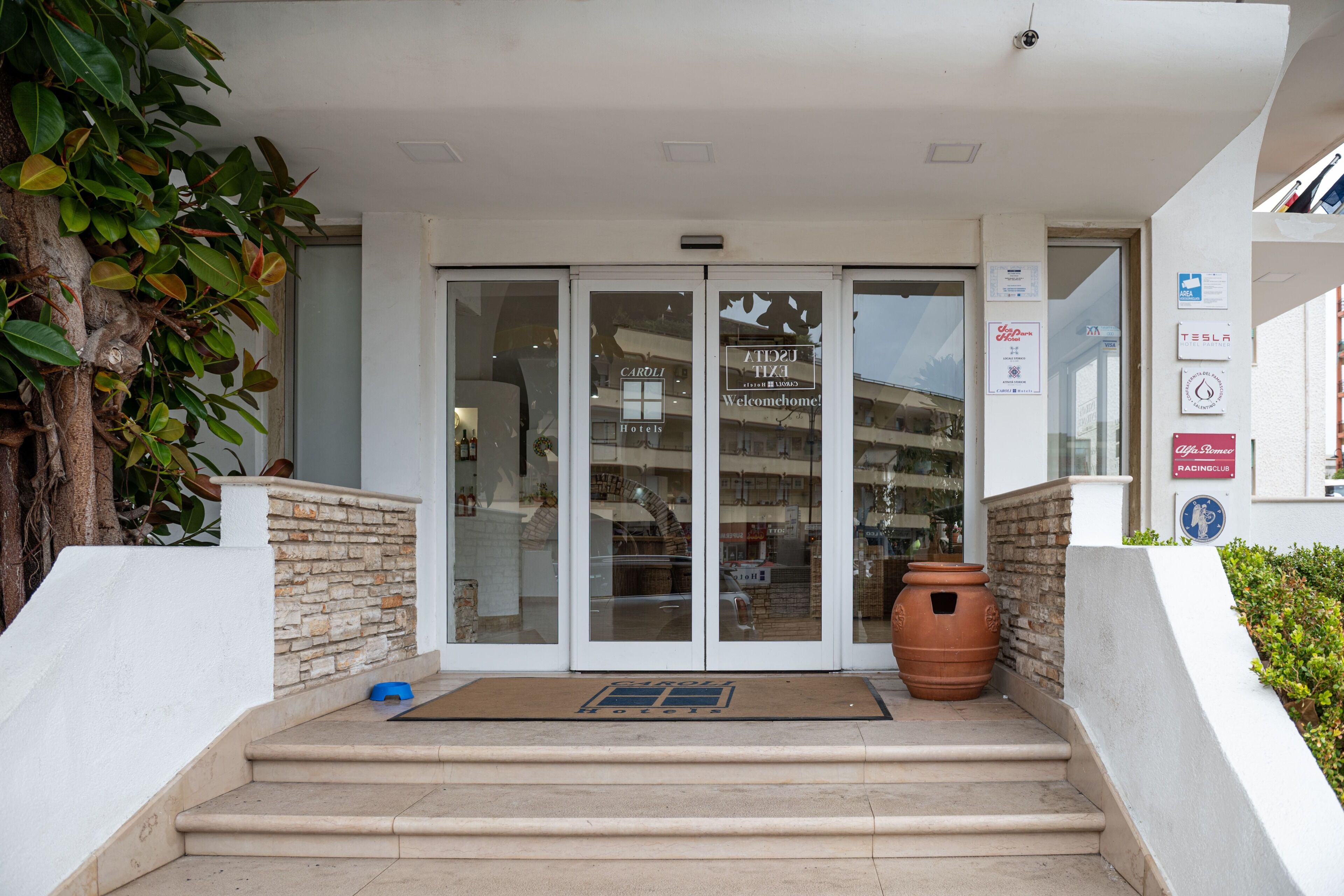 Entrada da propriedade