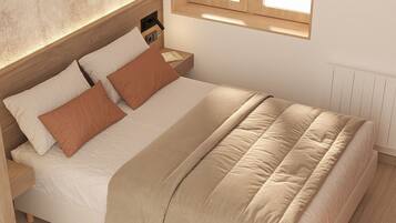 Basic-Apartment, Balkon, Talblick