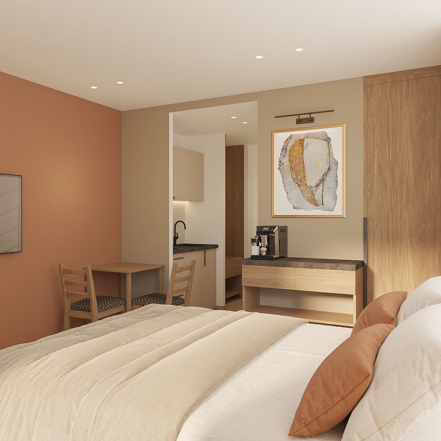 Basic Studio, Balcony, Valley View | Free WiFi