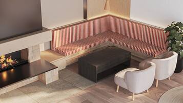 Sitzecke in der Lobby