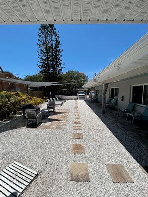 Terrace/patio - Boutique Stay on Clearwater Beach 1BR Suite w/full Kit
Unit 2 (Clearwater Beach)
